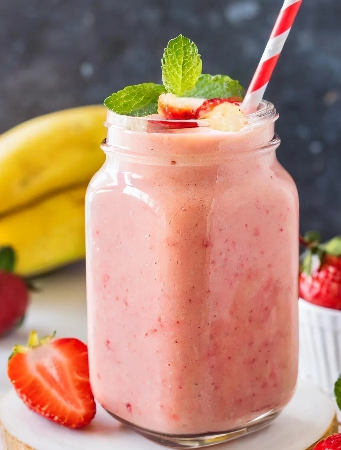 Recette Smoothie La Fraise