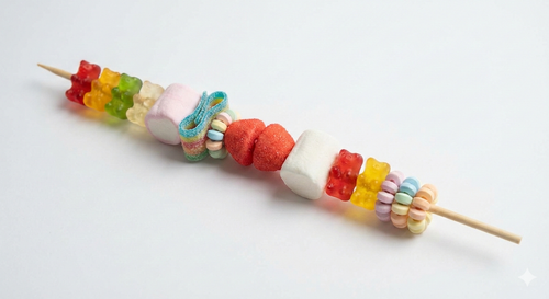 brochette de bonbon