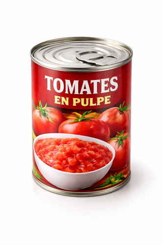 boîte de tomates en pulpe