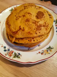 Pancakes healthy à la patate douce et cannelle