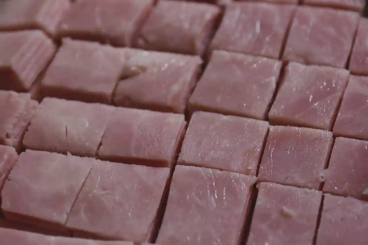 dés de jambon