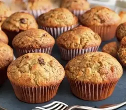  Muffins à la patate douce et aux graines de chia